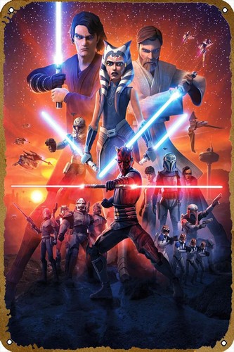 Home Cinema Decor - Poster del Film Clone Wars in