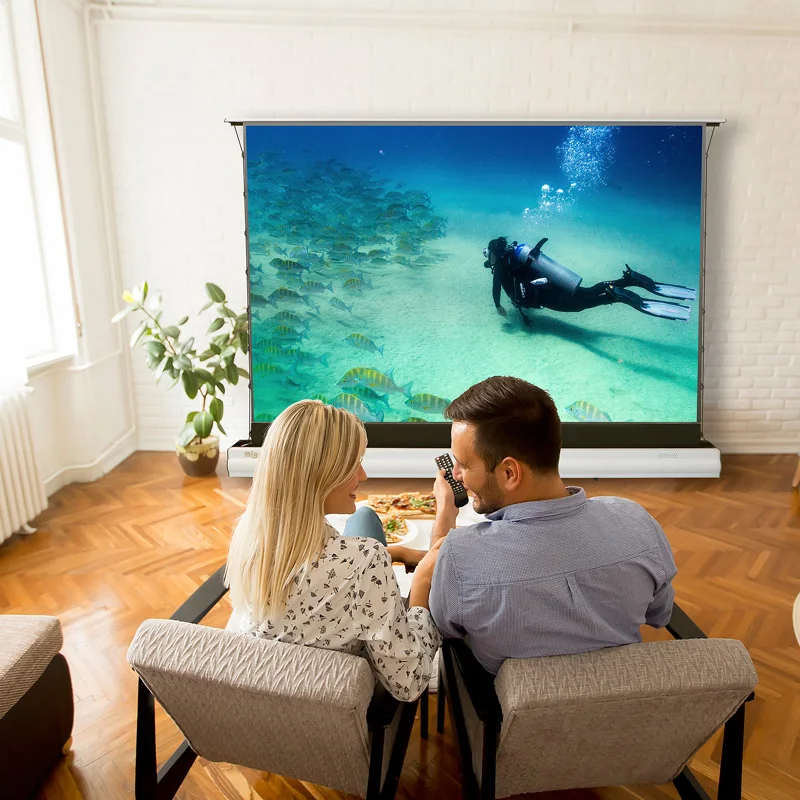 Home Cinema Flooring - MIGO Schermo per Proiettore Super Lusso