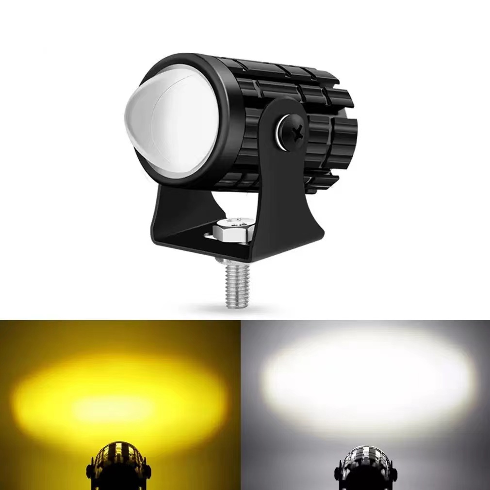 Projector Lamp Replacement - Faro LED universale per moto, lente