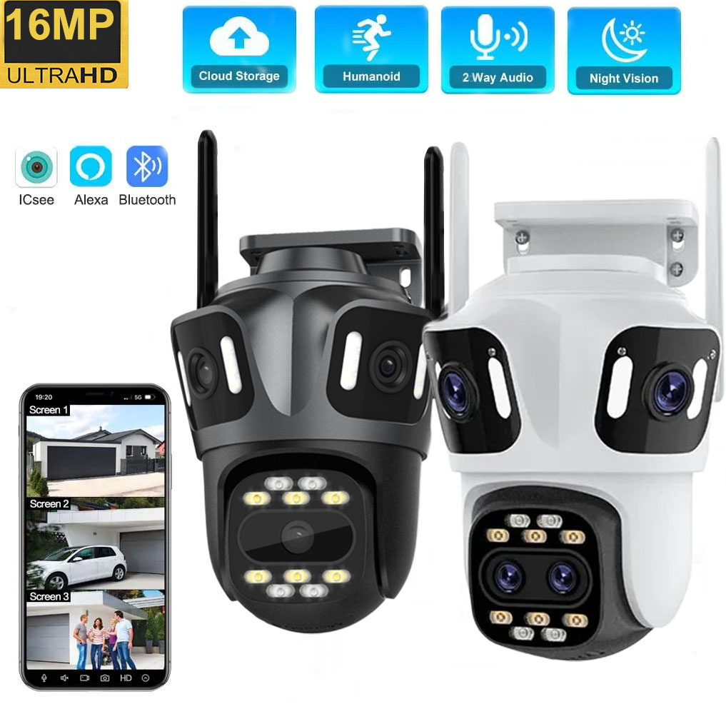 Home Cinema Outdoor - Uzoom 10K 16MP PTZ esterno WIFI