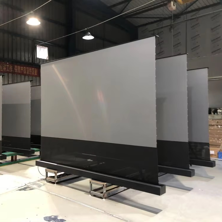Home Cinema Flooring - Schermo per proiettore pop-up elettrico da