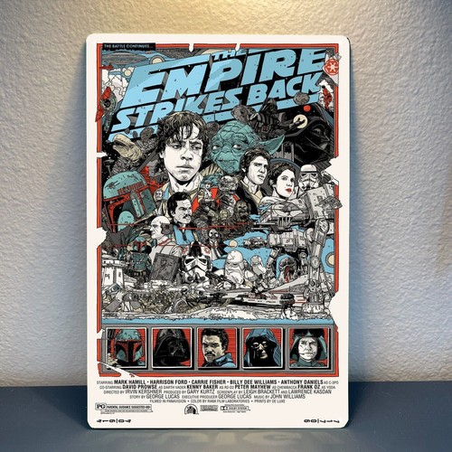 Home Cinema Decor - Poster in metallo del film Empire