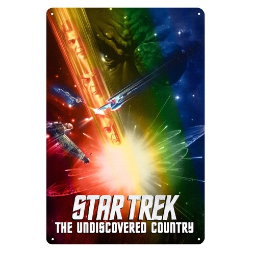 Home Cinema Decor - Y1, The Undiscovered Country Movie Metal