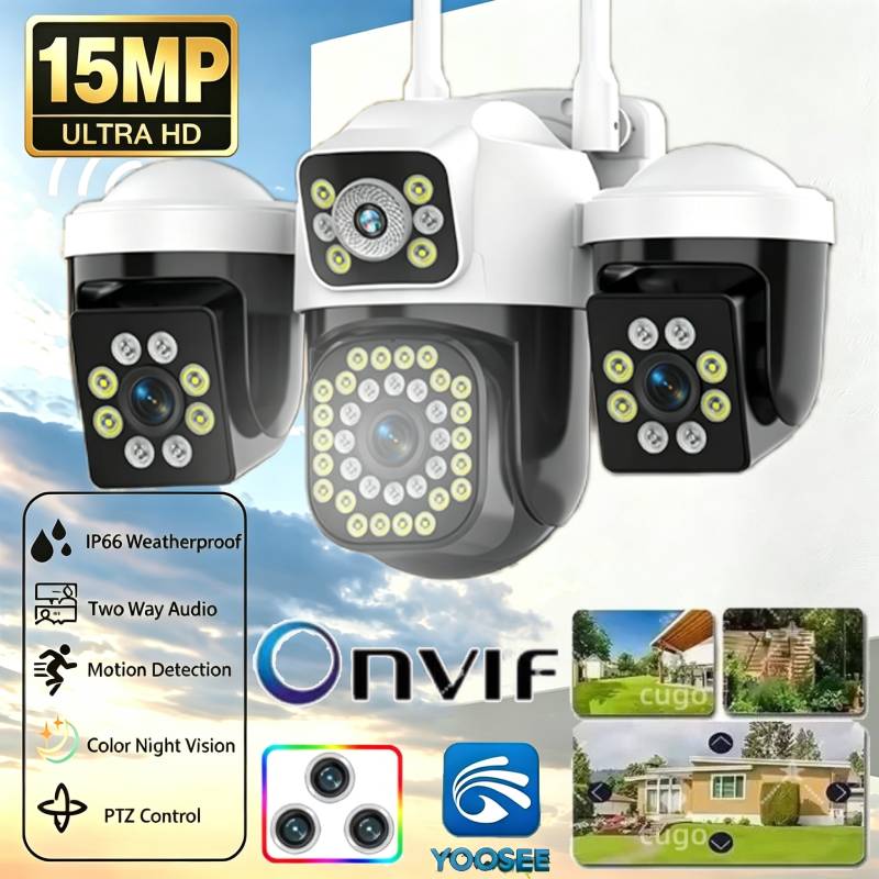 Home Cinema Wall Panels - Telecamera di Sicurezza Esterna PTZ con