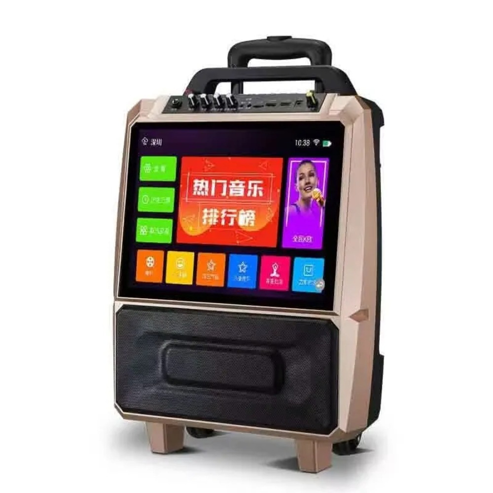 Home Cinema Outdoor - Altoparlante da Esterno, Lettore Video Portatile,