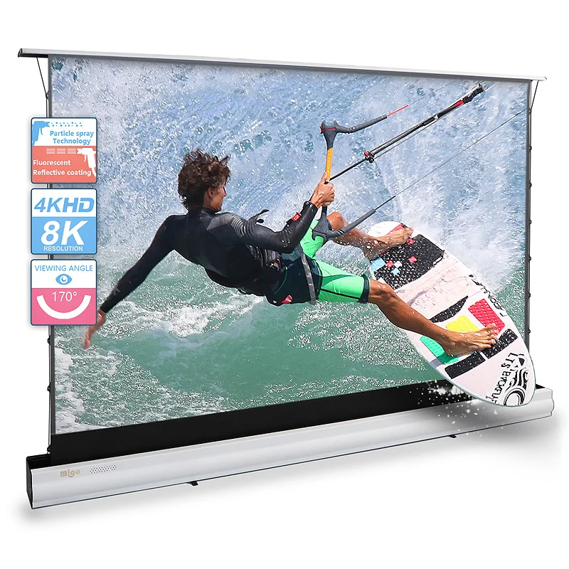 MIGO Schermo per Proiettore Su - Home Cinema Flooring recensione e prezzo