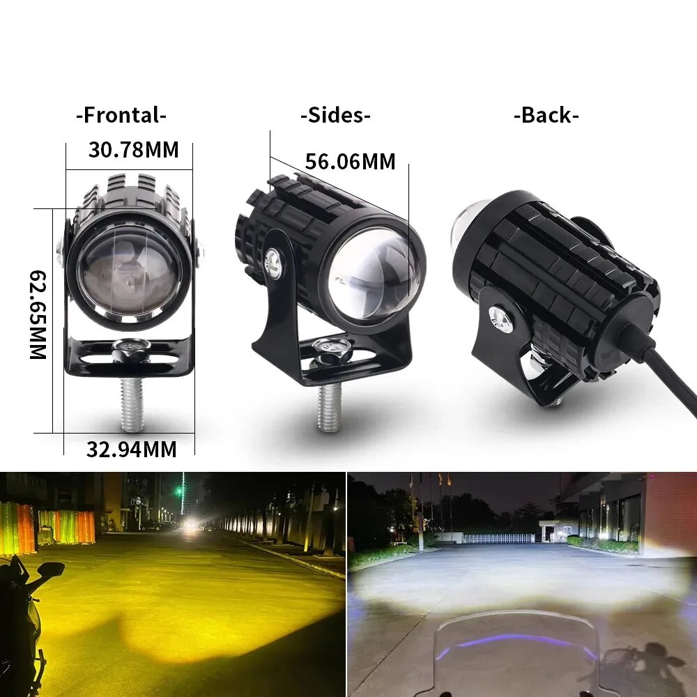 Faro LED universale per moto,  - Projector Lamp Replacement recensione e prezzo
