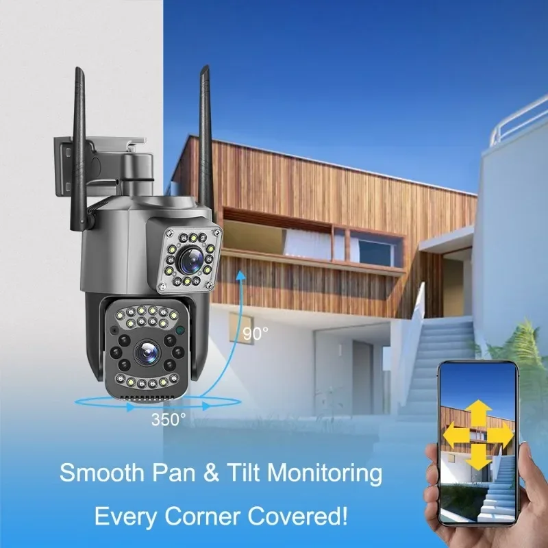 Telecamera IP WIFI da 8MP 4K P - Home Cinema Outdoor recensione e prezzo