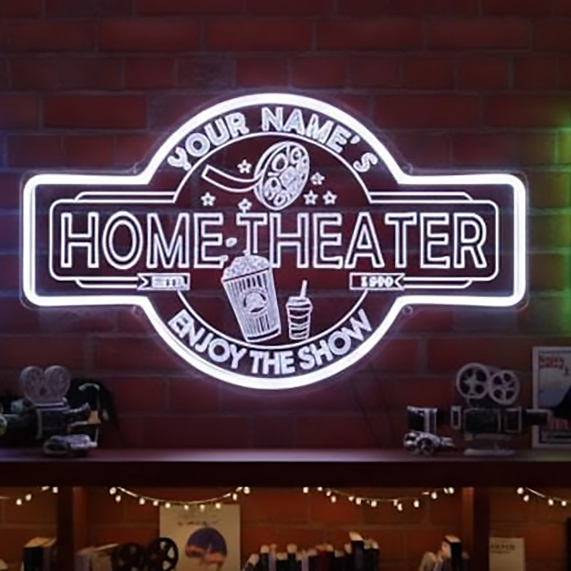 Insegna al Neon Personalizzata - Home Cinema Decor recensione e prezzo