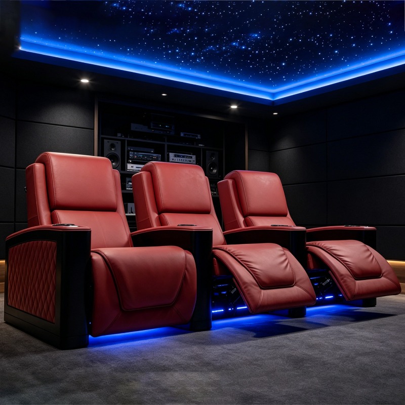 Home theater privato, sala aud - Home Cinema Chairs recensione e prezzo