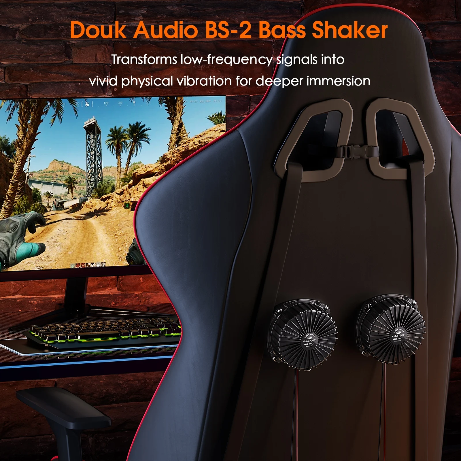 Douk Audio BS-2 30W 4Ω Bass Sh - Home Cinema Chairs recensione e prezzo