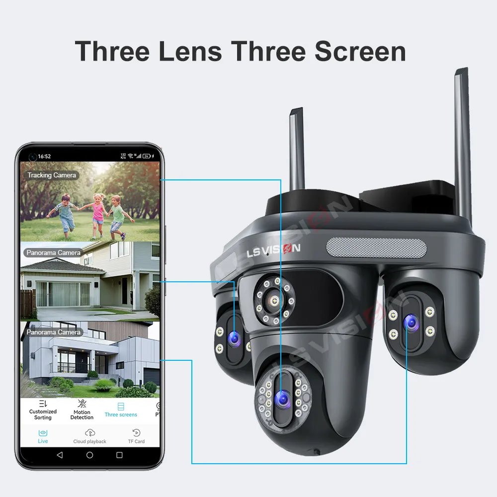 LS VISION Telecamera a triplo  - Home Cinema Wall Panels recensione e prezzo
