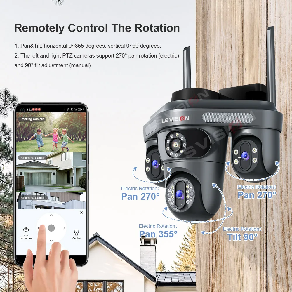LS VISION Telecamera a triplo  - Home Cinema Wall Panels recensione e prezzo