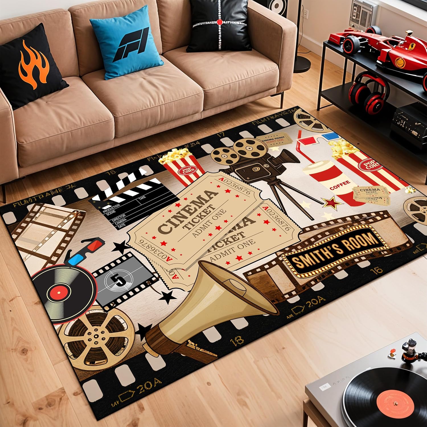 Tappeto Personalizzato con Nom - Home Cinema Flooring recensione e prezzo