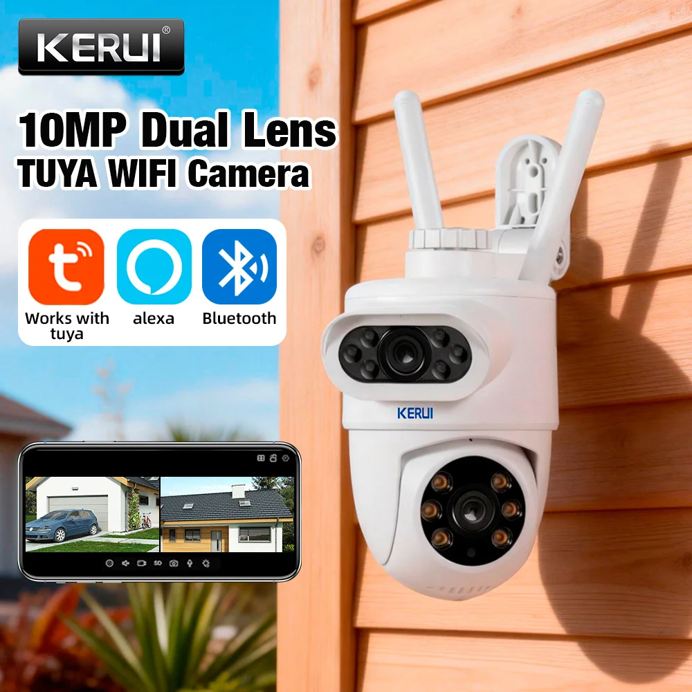 Telecamera PTZ WIFI KERUI 5K 1 - Home Cinema Wall Panels recensione e prezzo