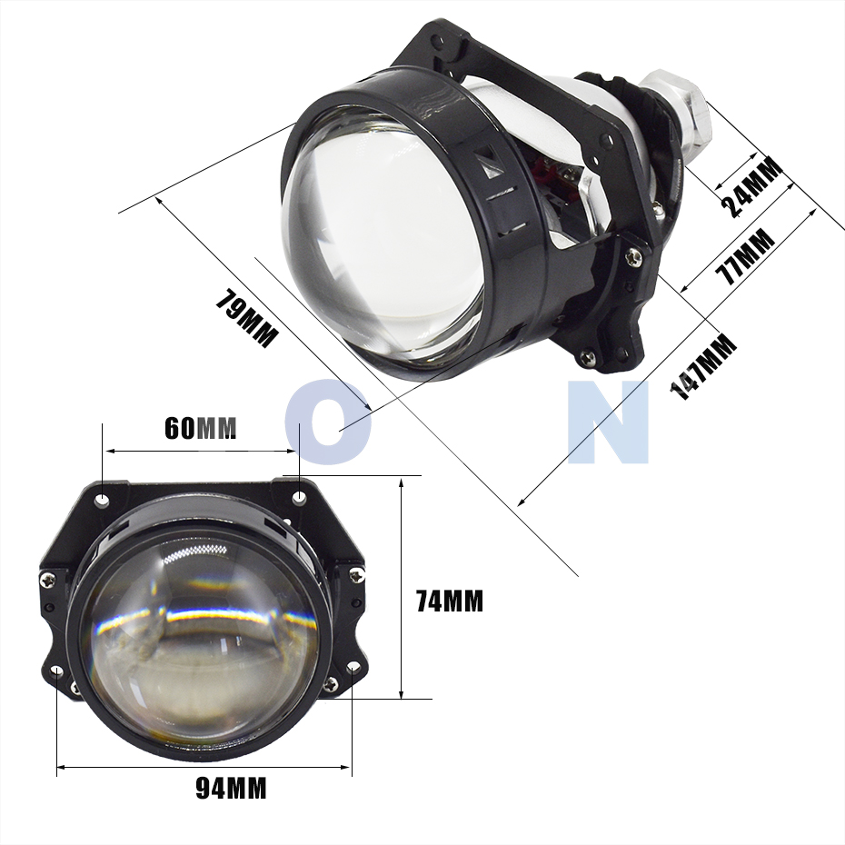 Ronan 40W 3 pollici Bi-Led obi - Projector Lamp Replacement recensione e prezzo