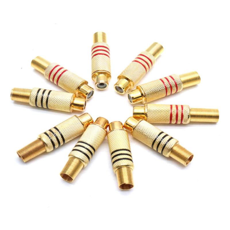 4 connettori RCA placcati oro, - Home Cinema Unit recensione e prezzo