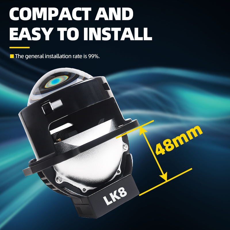 SANVI Auto LK8 Bi LED Lente De - Projector Lamp Replacement recensione e prezzo